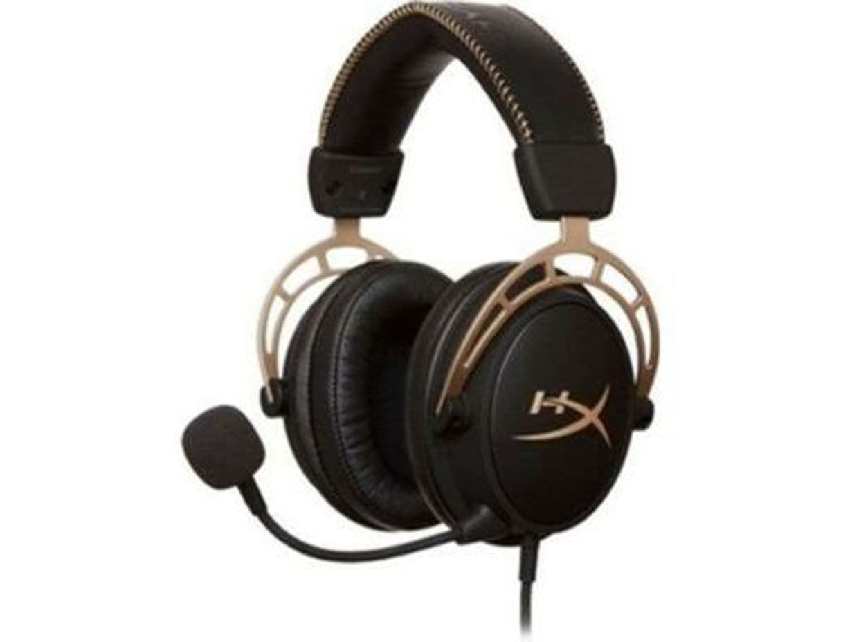 Fashion Auscultadores Gaming HYPERX Cloud Alpha Gold (Com Microfone ...