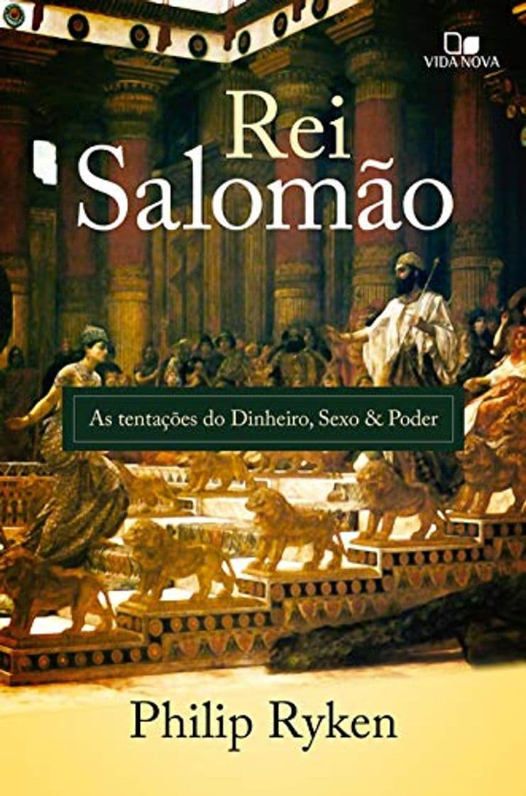 Book Rei Salomão: As tentações do dinheiro, sexo e poder