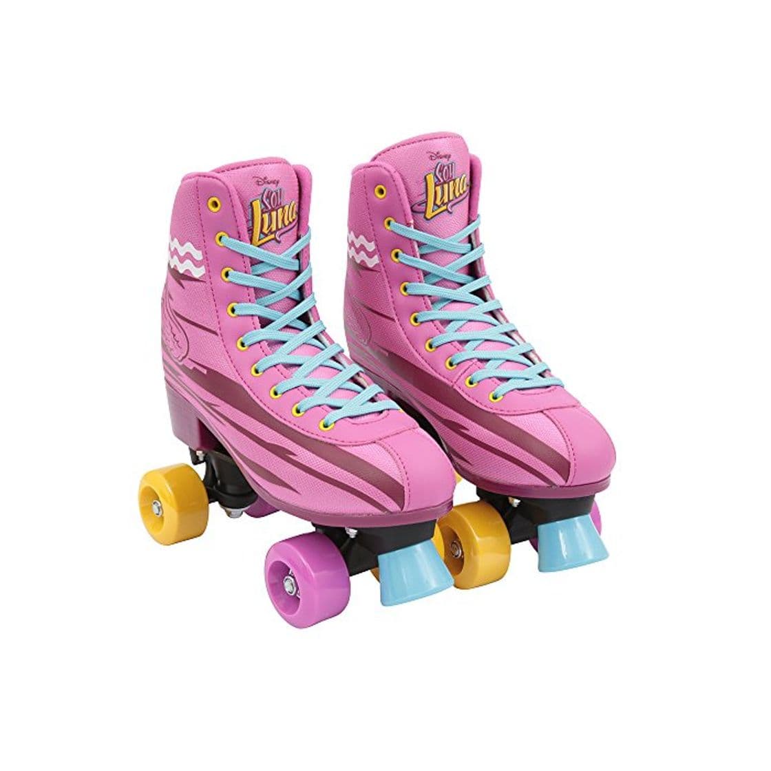 Producto Soy Luna Soy Luna-YLU32410 Patines, Color Rosa/Amarillo, 36-37