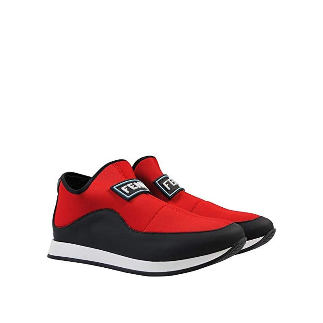 Producto Fendi niños Logo Slip en Entrenadores Rojos Red 39