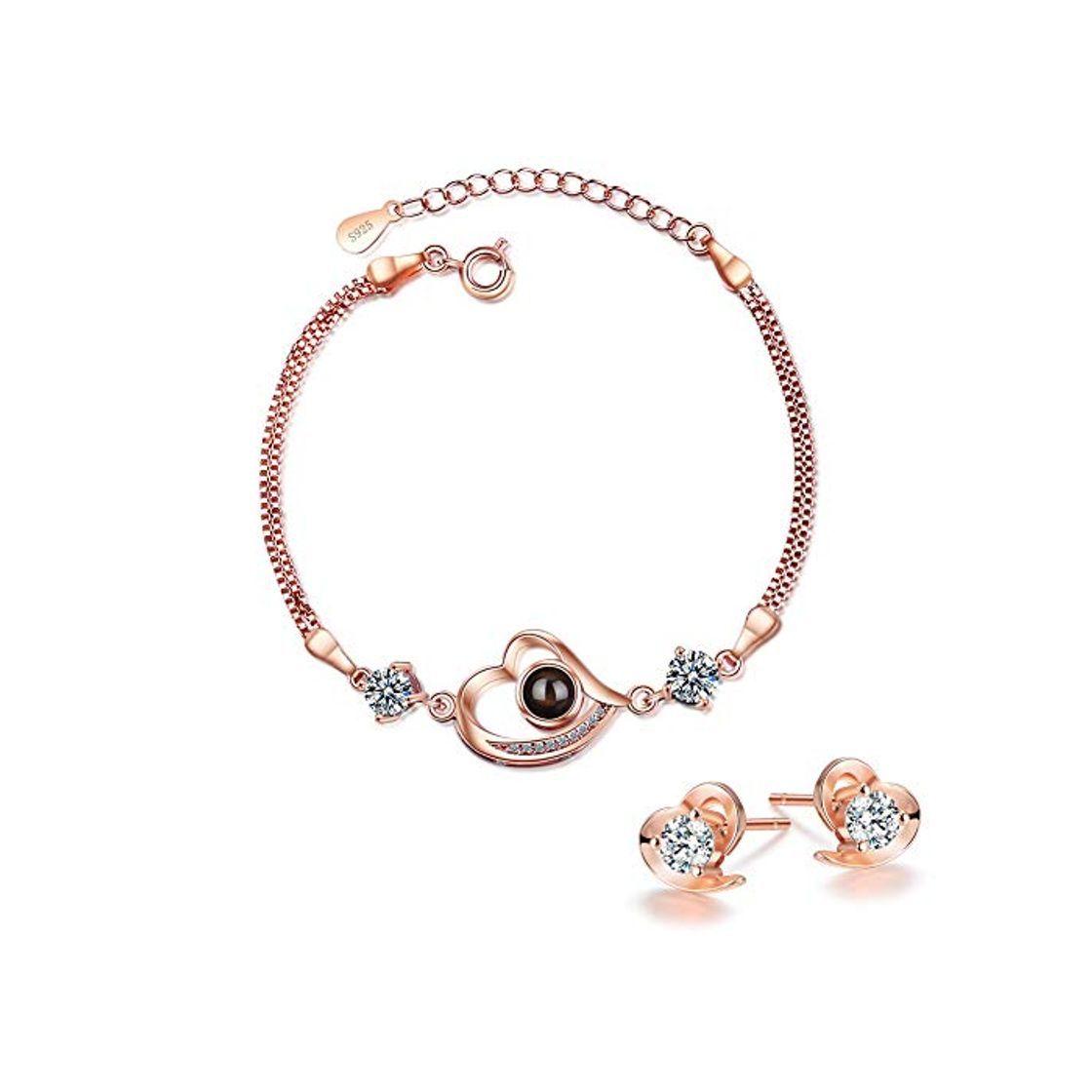 Producto LVUNIQUE Pulsera de Las señoras Te Amo Collar Dale a tu Vida