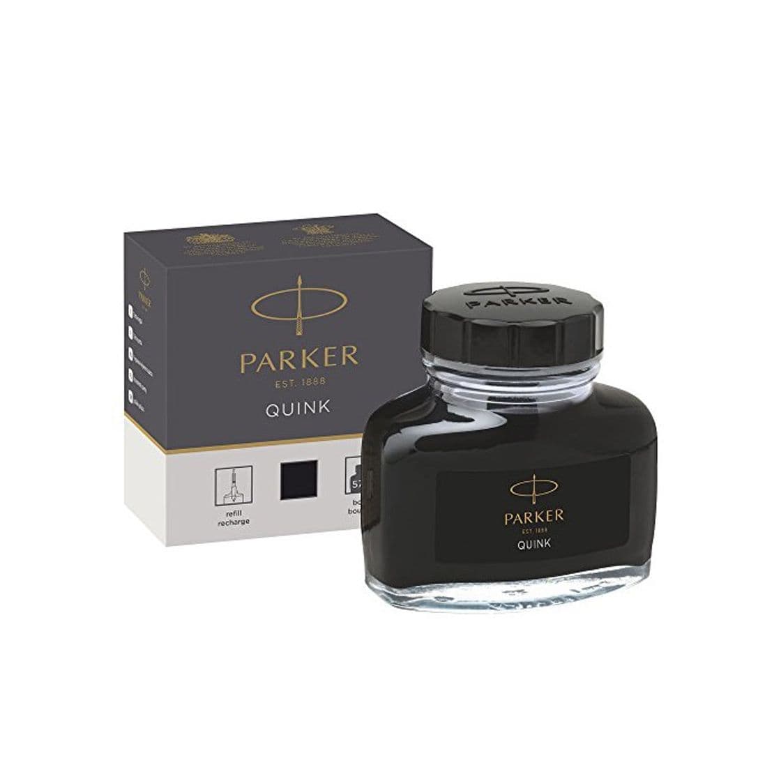 Product Parker tintero de tinta líquida Quink para plumas estilográficas