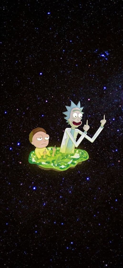 Fashion Rick and Morty Wallpaper 