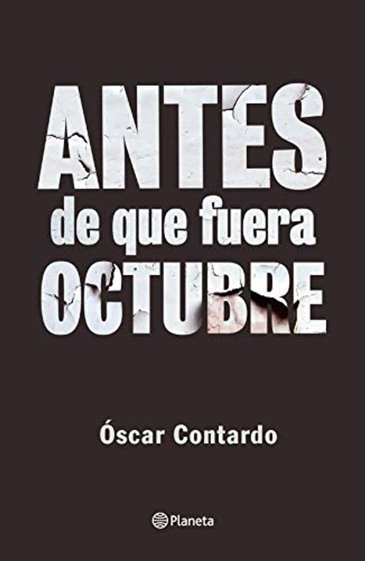 Book Antes de que fuera octubre