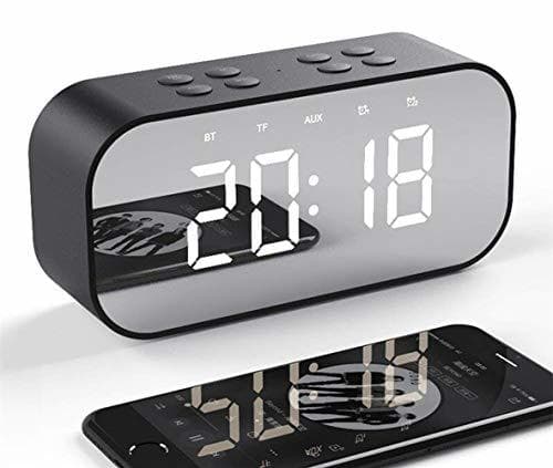 Producto Tanouve Despertador con Altavoz Bluetooth Inalámbrico