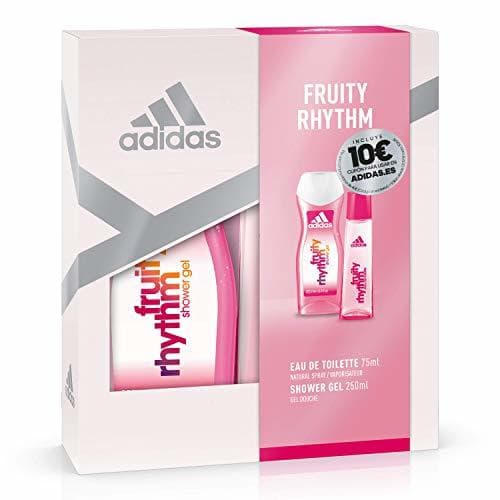 Beauty Adidas Fruity Rhythm Set Mujer Duplo Edt 75