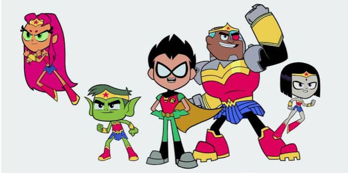 Moda Teen Titans Go! em Português | Transformações dos Jovens Tit