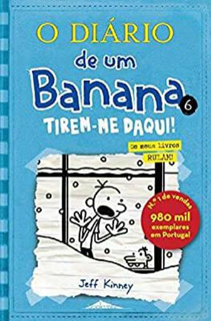 Book  Diário de um Banana 6 Tirem-me daqui! Os meus livros RULAM!