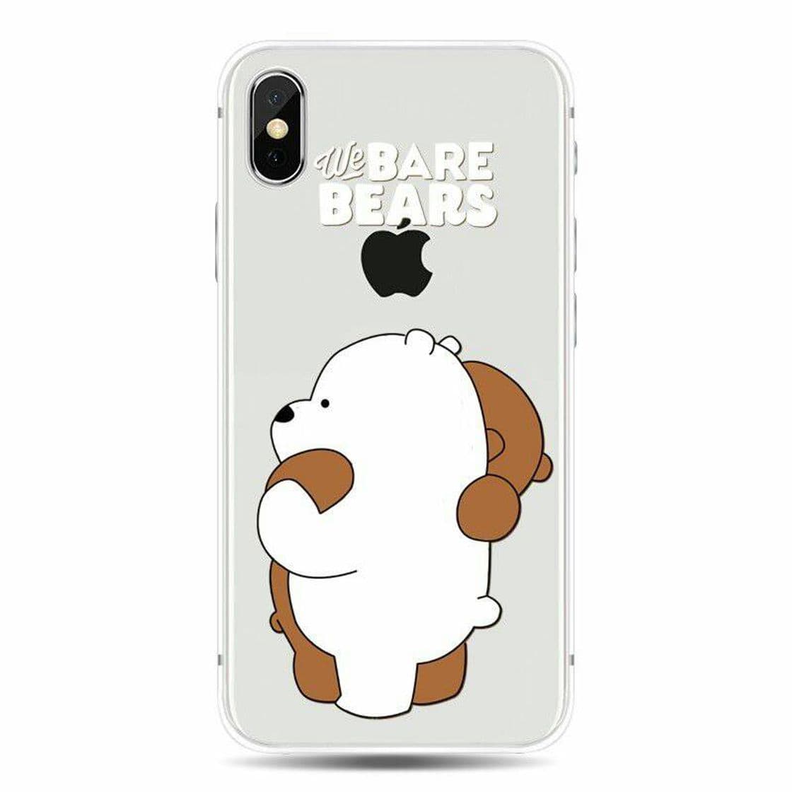 Moda Capa de Celular dos Ursos Sem Curso para iPhone 