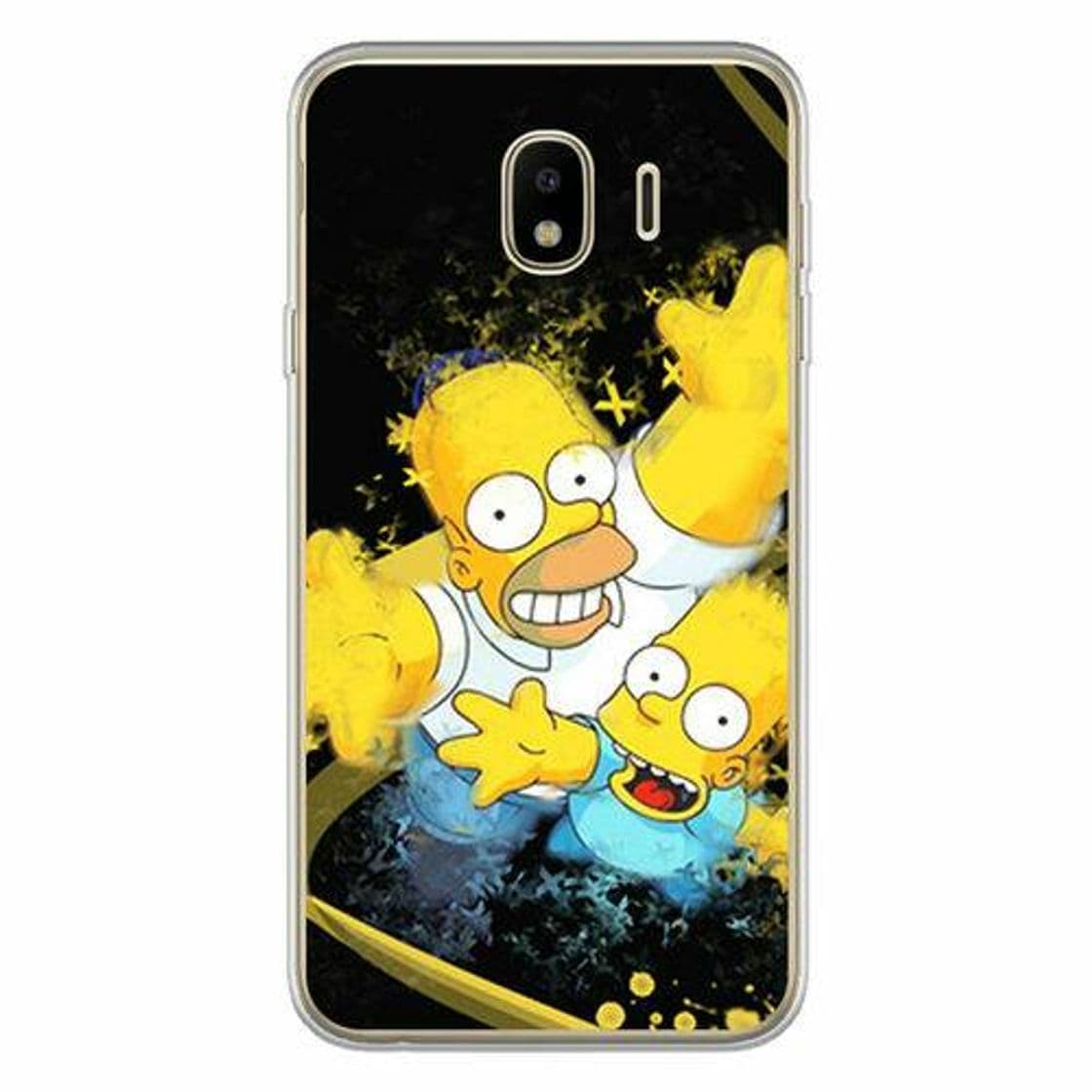 Fashion Capa para Galaxy J5 Pro - Simpsons | Homer e Bart