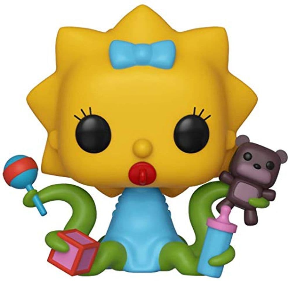 Game Funko- Pop Figura De Vinil: Animation: Simpsons-Maggie Coleccionable, Multicolor