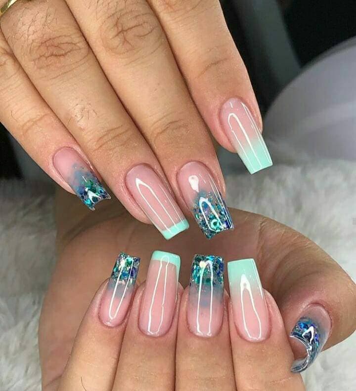 Moda Unhas de fibra artistica 😍