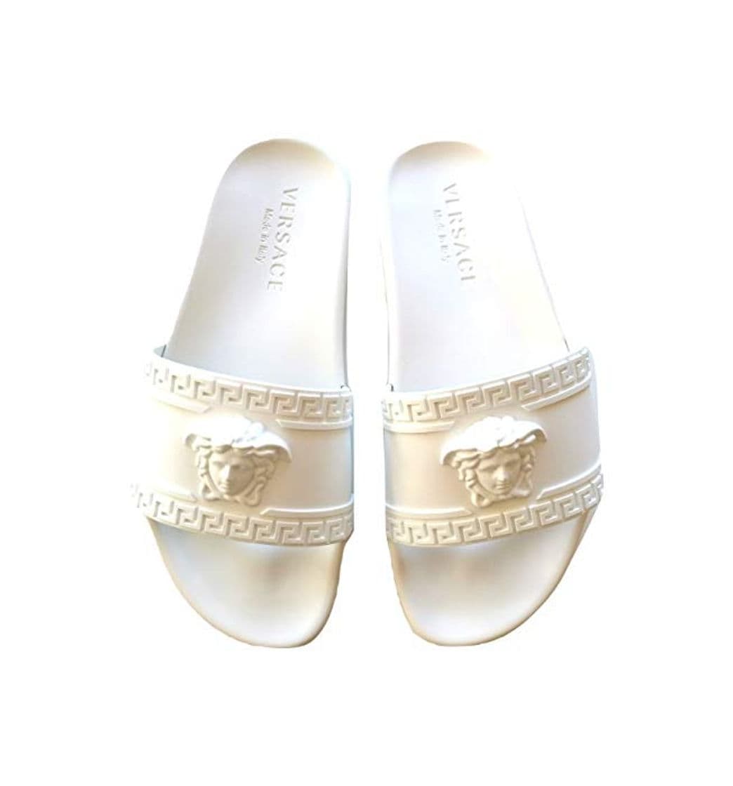 Producto Versace - Sandalias de Vestir de Caucho para Mujer Blanco Bianco Blanco