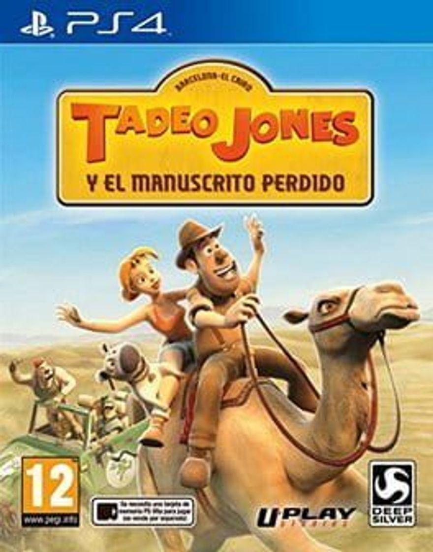 Videojuegos Tadeo Jones Y El Manuscrito Perdido