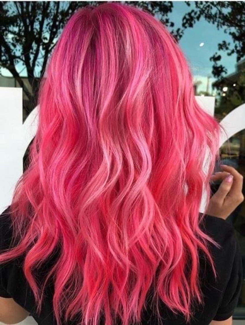 Moda Cabelo rosa 