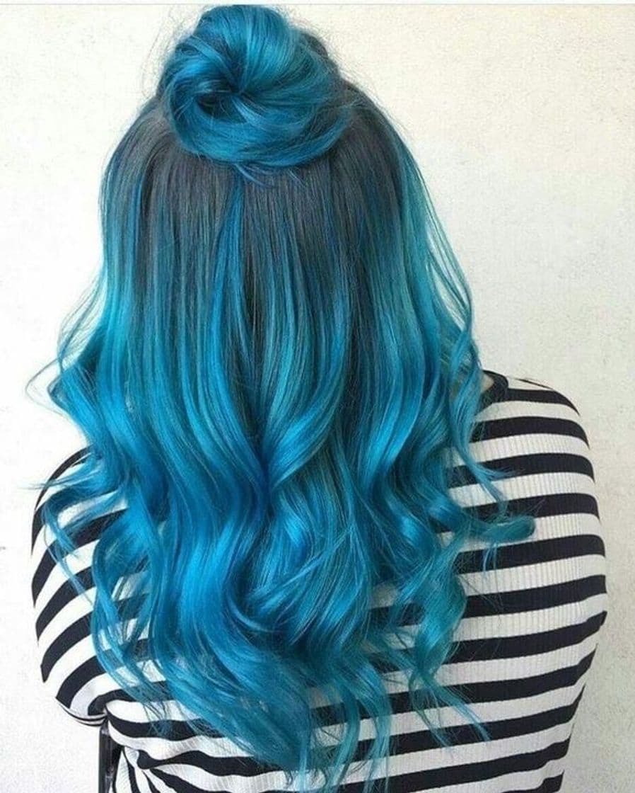 Moda Cabelo azul 