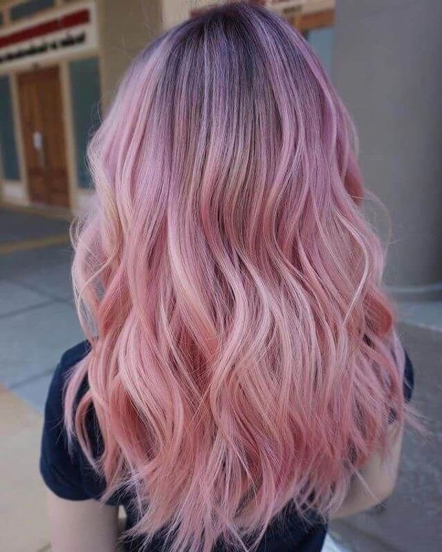 Moda Cabelo rosa