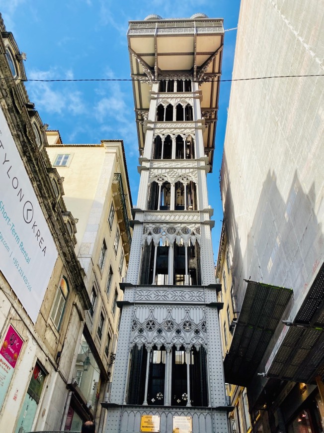 Lugar Elevador de Santa Justa