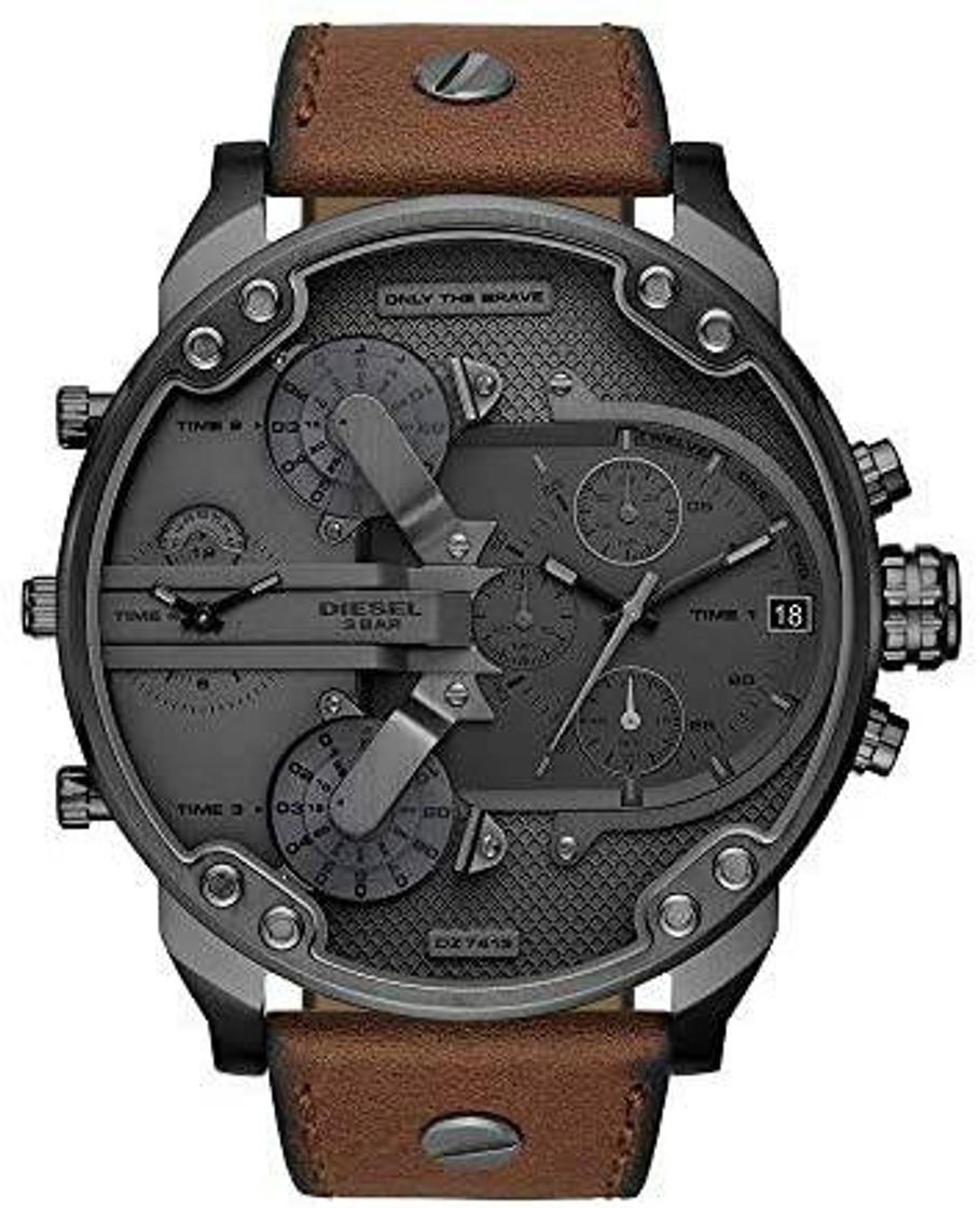 Product Relógio Diesel Masculino Gun Metal Grafite Dz7413