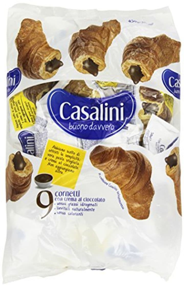 Product Casalini croissant Chocolate, 9 unidades x 50 gr