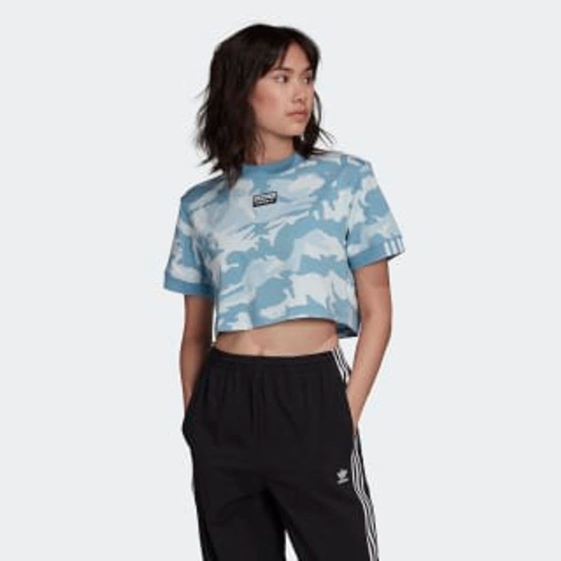 Moda adidas Remera Corta - Azul | adidas Argentina