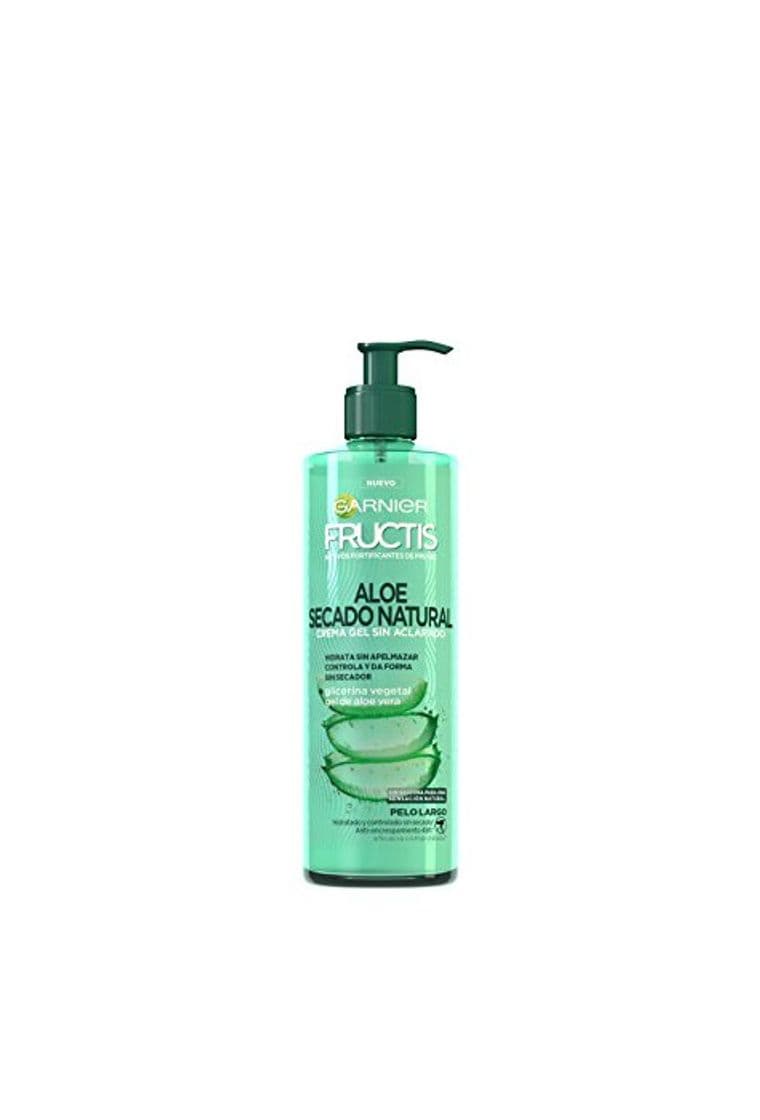 Belleza Garnier Fructis Aloe Secado Natural Crema Gel sin Aclarado