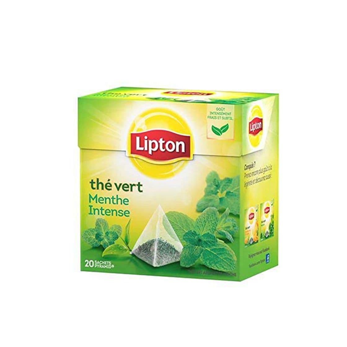 Producto Infusión Lipton Green Tea Intense Mint 20 Sobres