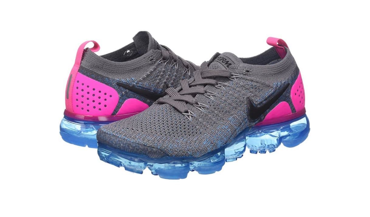 Fashion Nike W Air Vapormax Flyknit 2, Zapatillas de Running para Mujer, Gris