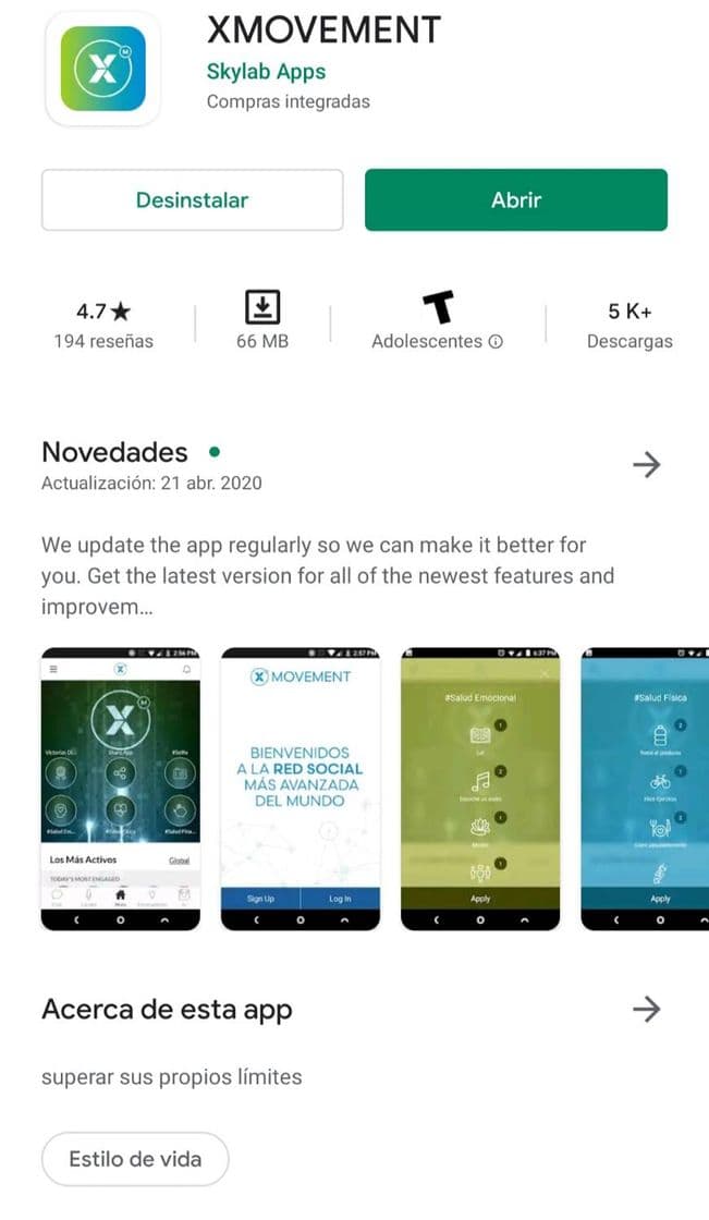 App XMOVEMENT - Apps on Google Play