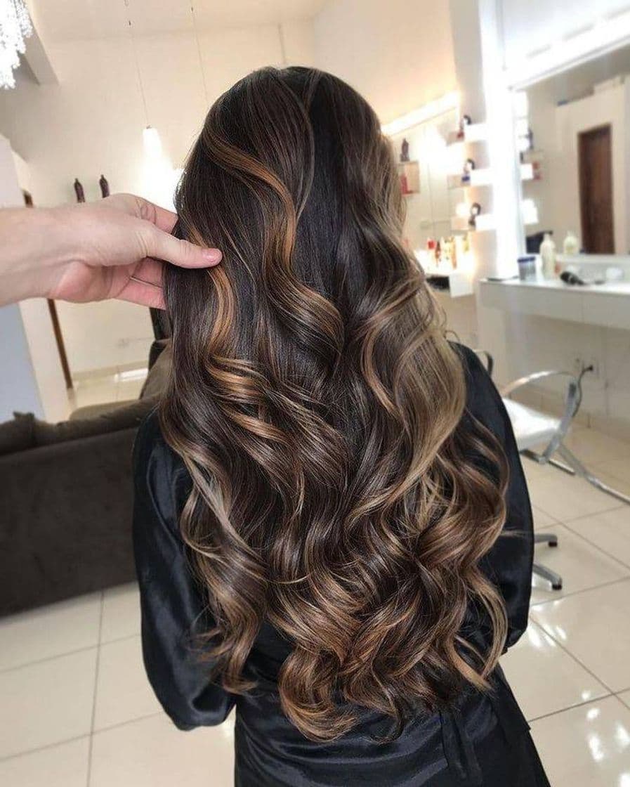 Moda Cabelo cor mel