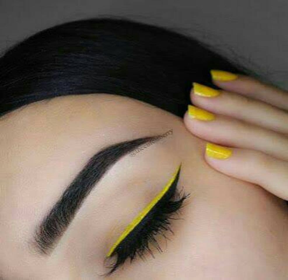 Fashion Delineado amarelo