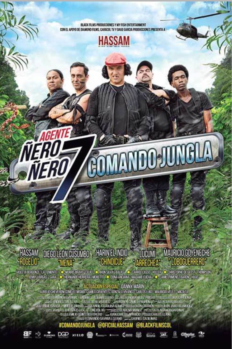 Película Agente Ñero Ñero 7: Comando jungla