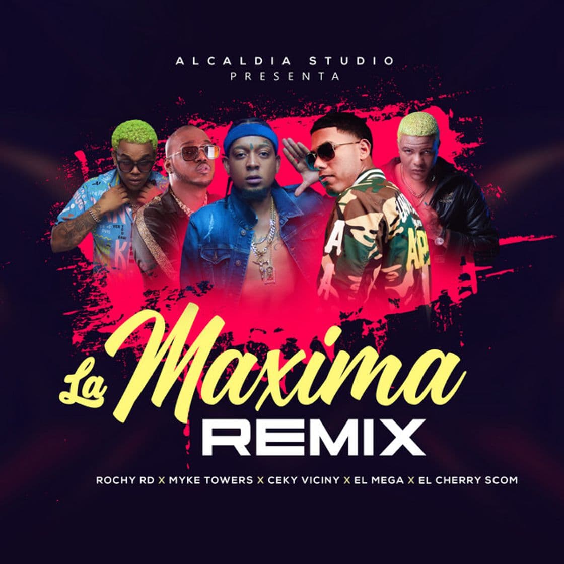 Canción La Maxima Remix (with Myke Towers, Ceky Viciny, El Mega, El Cherry Scom)