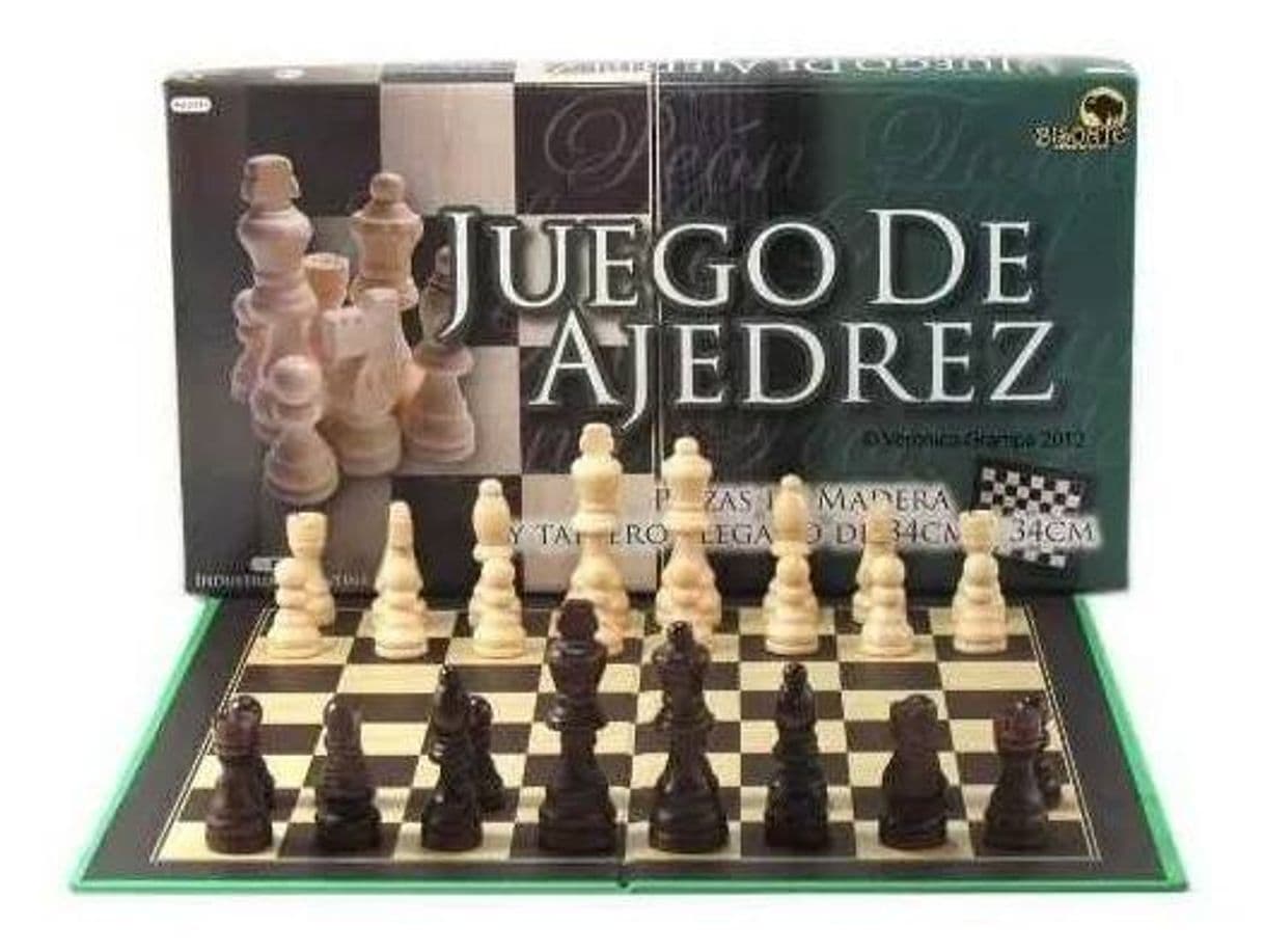 Moda Juego de Ajedrez de Madera