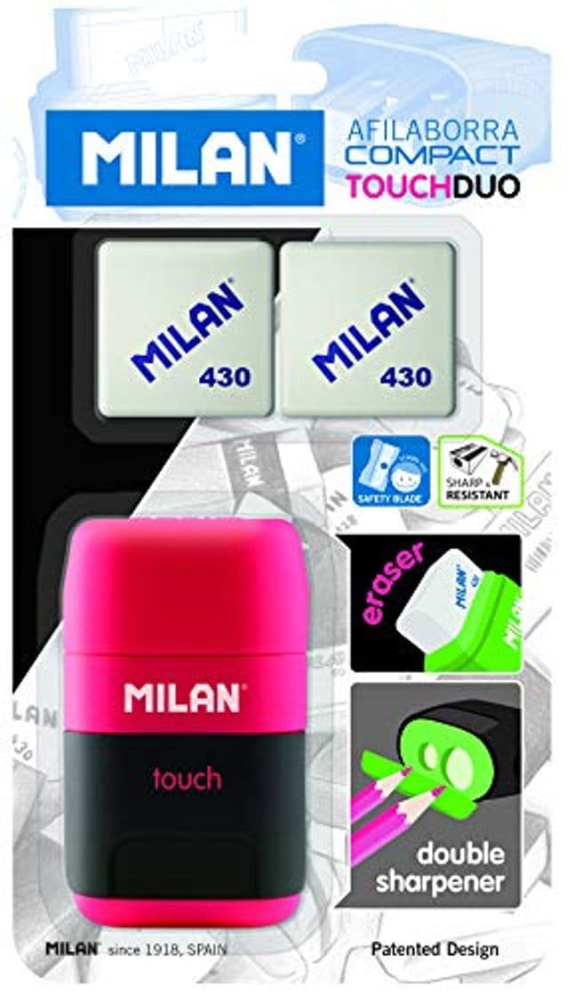 Producto Milan - Blister afilaborra Compact Touch