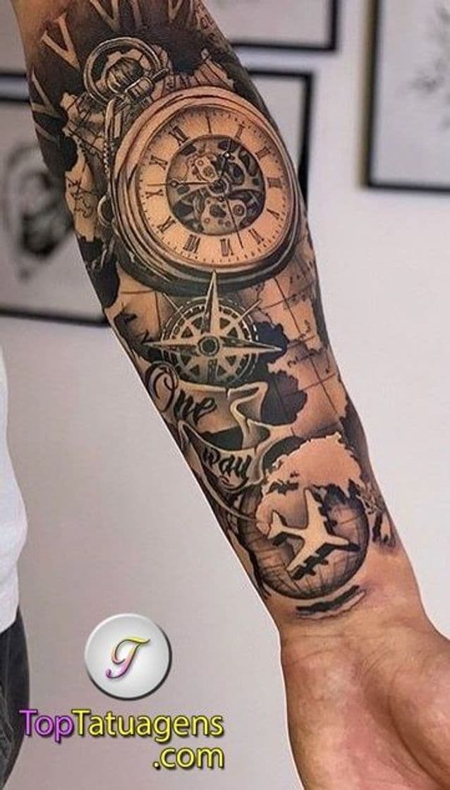 Moda 80 Fotos de tatuagens masculinas no braço - Top Tatuagens