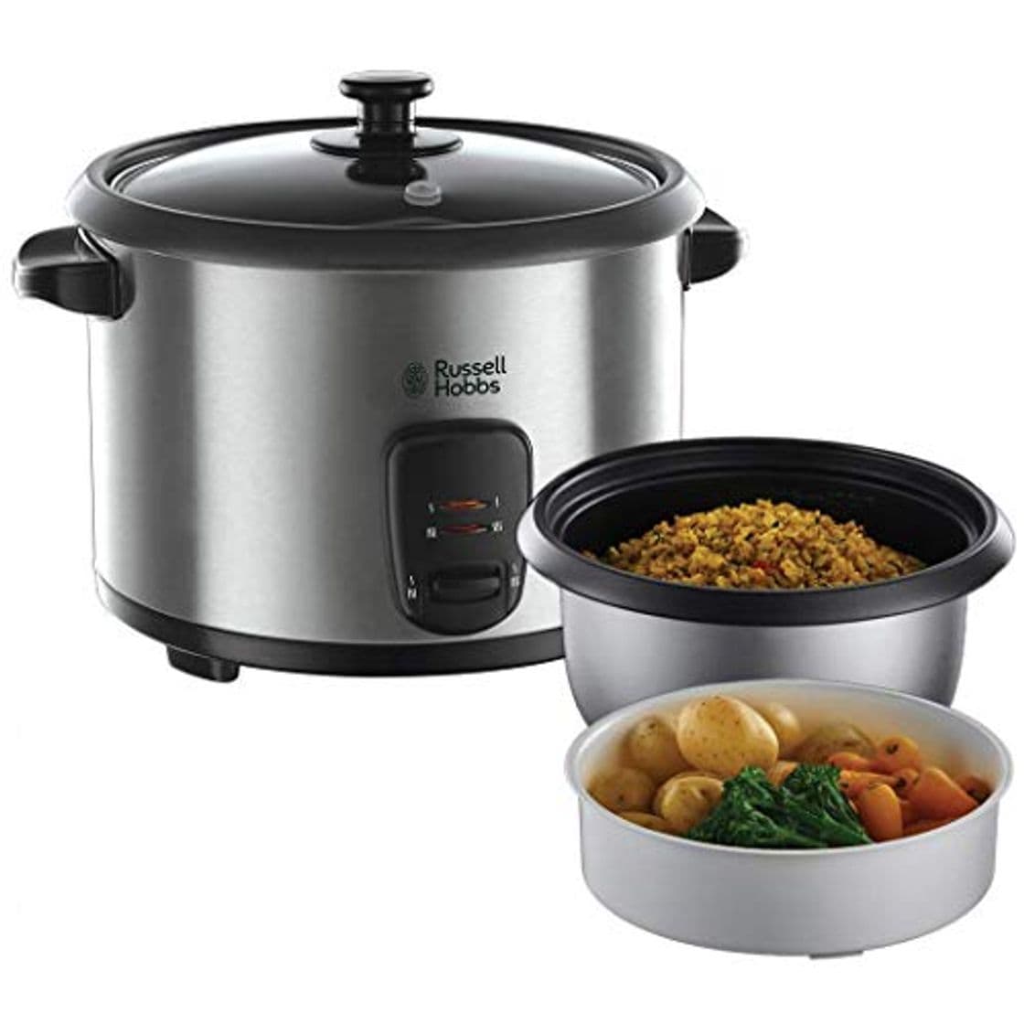 Product Russell Hobbs Cook@Home 19750-56 - Vaporera y Arrocera