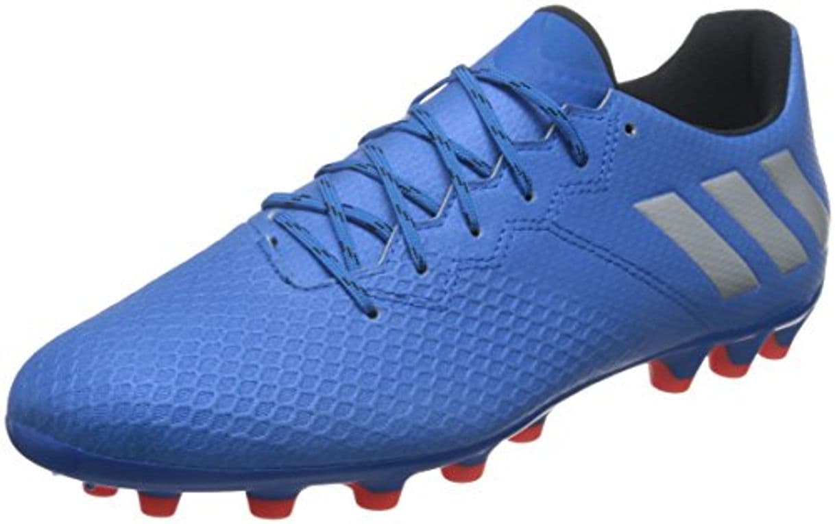 Moda Adidas Messi 16.3 AG, Botas de fútbol para Hombre, Azul