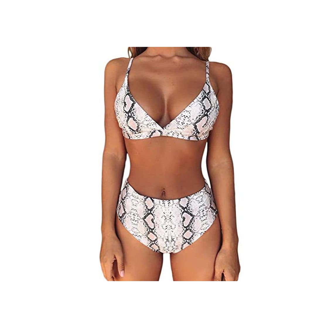 Product Meizas Traje de baño Bikini Estampado, Traje de baño Retro de Cintura