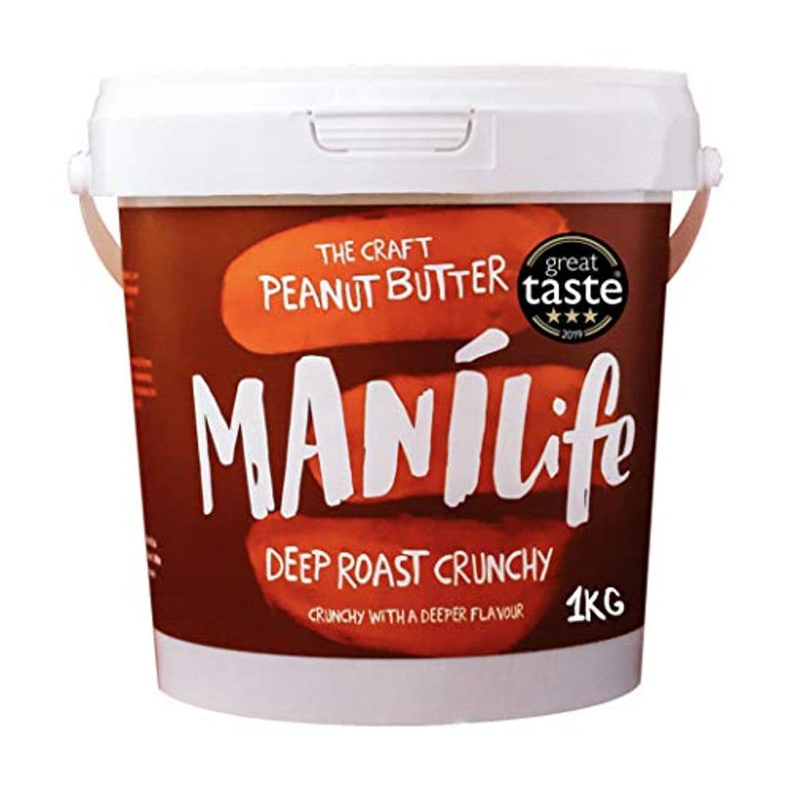 Product ManiLife Mantequilla de Cacahuete - Peanut Butter - Natural, de Origen único,