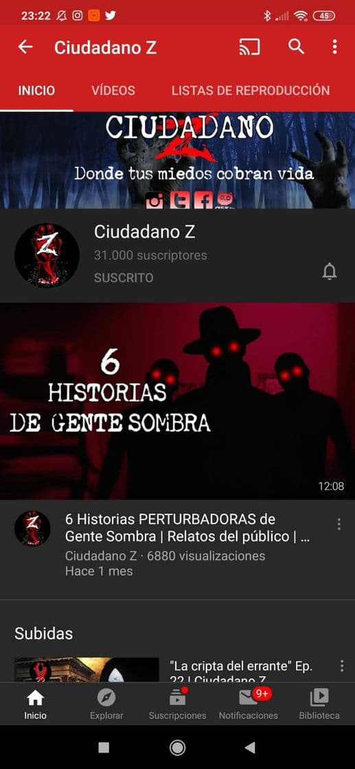 Fashion Canal de historias de terror ☠️