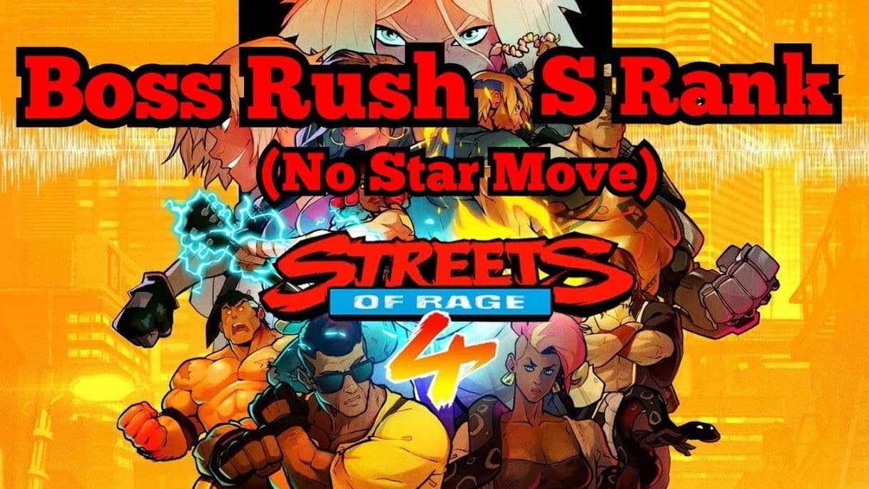 Fashion Streets of Rage 4 - Boss Rush rank S