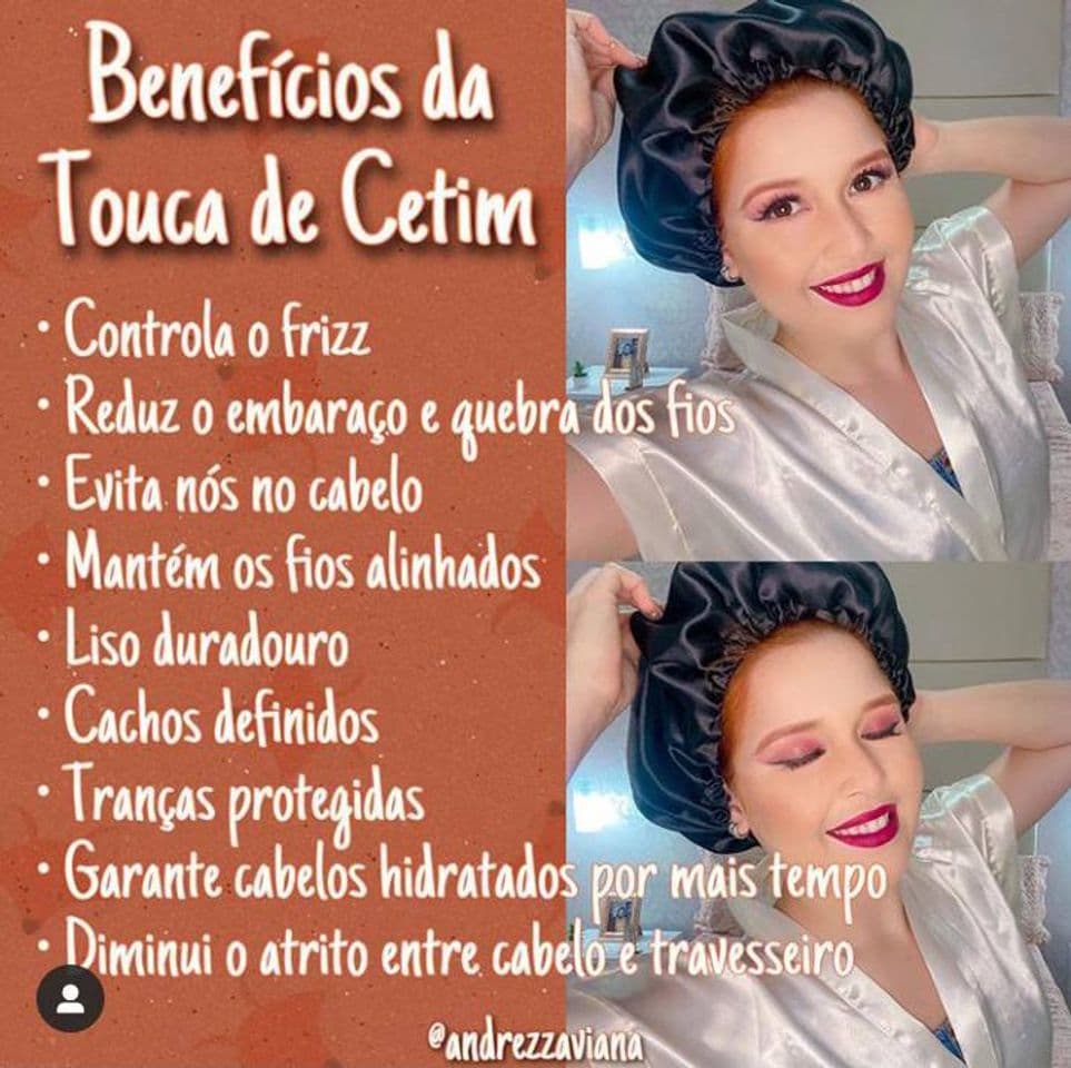 Product Touca de cetim rosa – Amor Acobreado