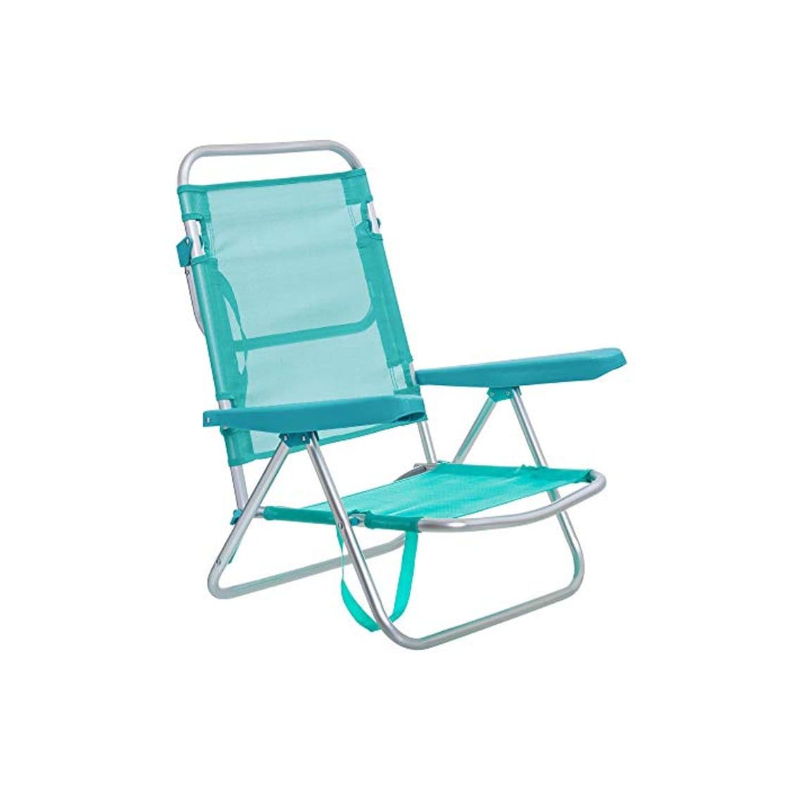 Product LOLAhome Silla 4 Posiciones de Aluminio con Brazos de Playa Garden