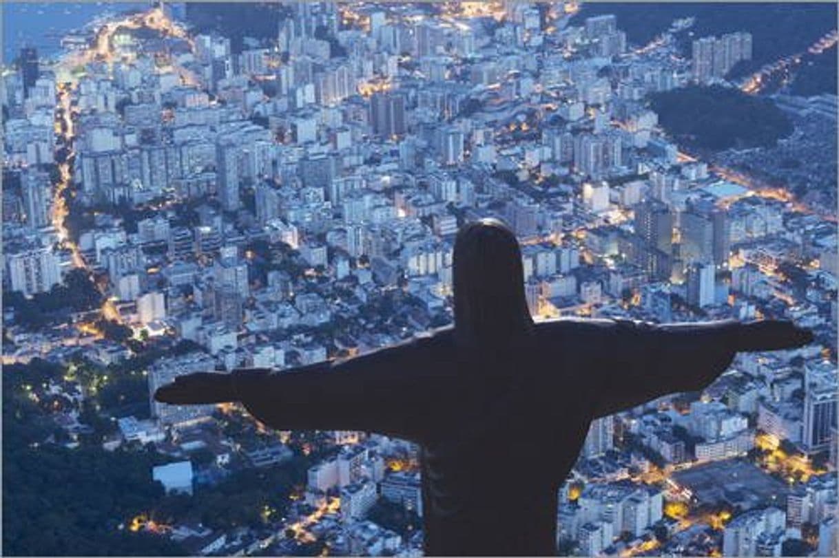 Producto Lienzo 130 x 90 cm: Statue of Christ the Redeemer, Corcovado, Rio