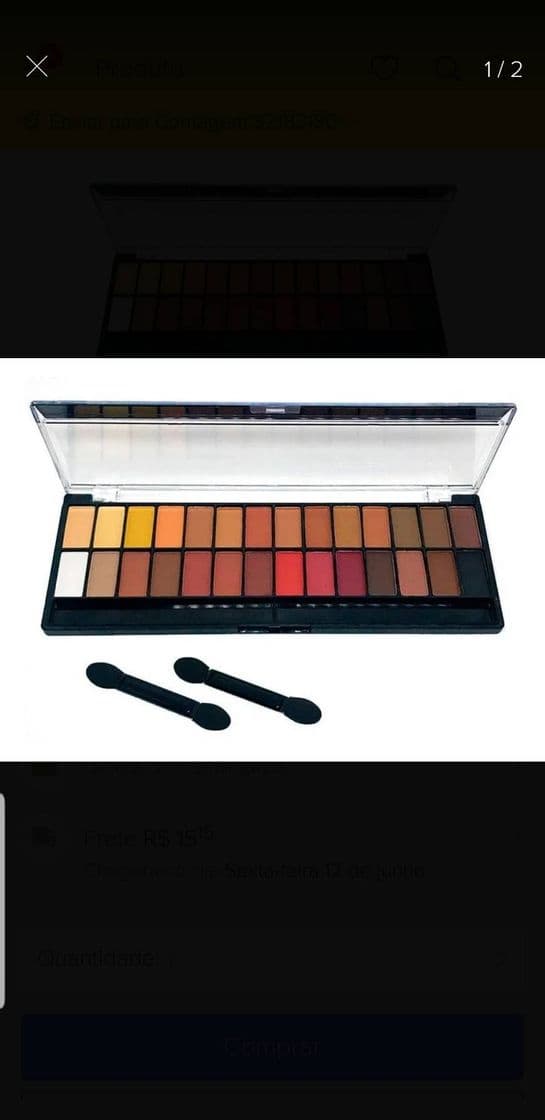 Product Paleta de sombras Belle Angel 