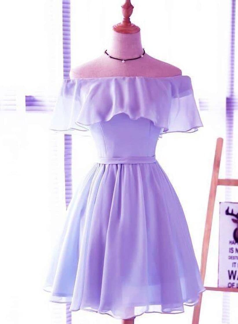 Fashion Vestido lilás fofo 💜