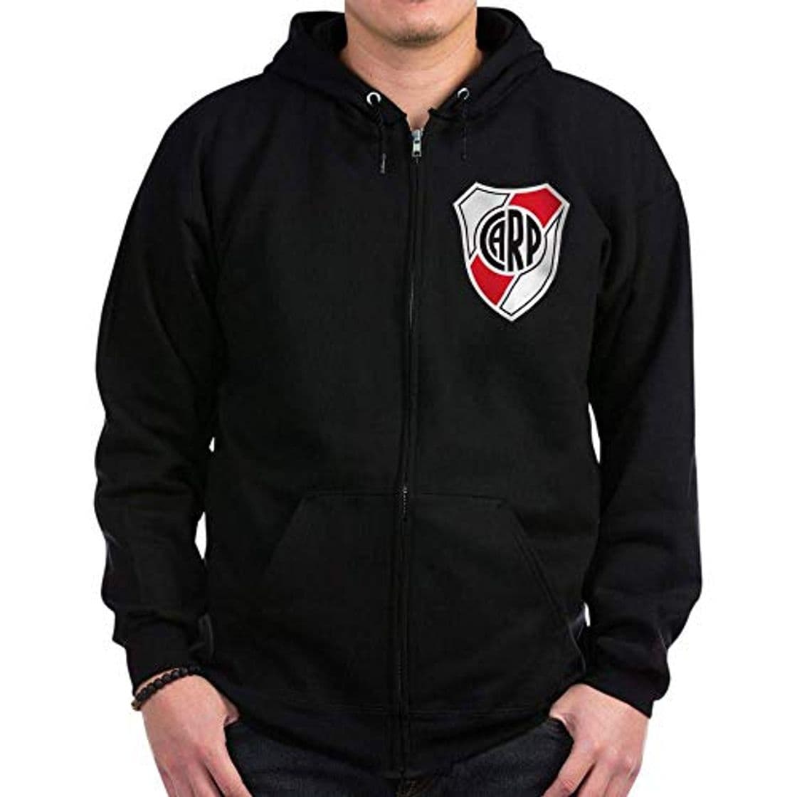 Product Escudo River Plate Sweatshirt Zip Hoodie