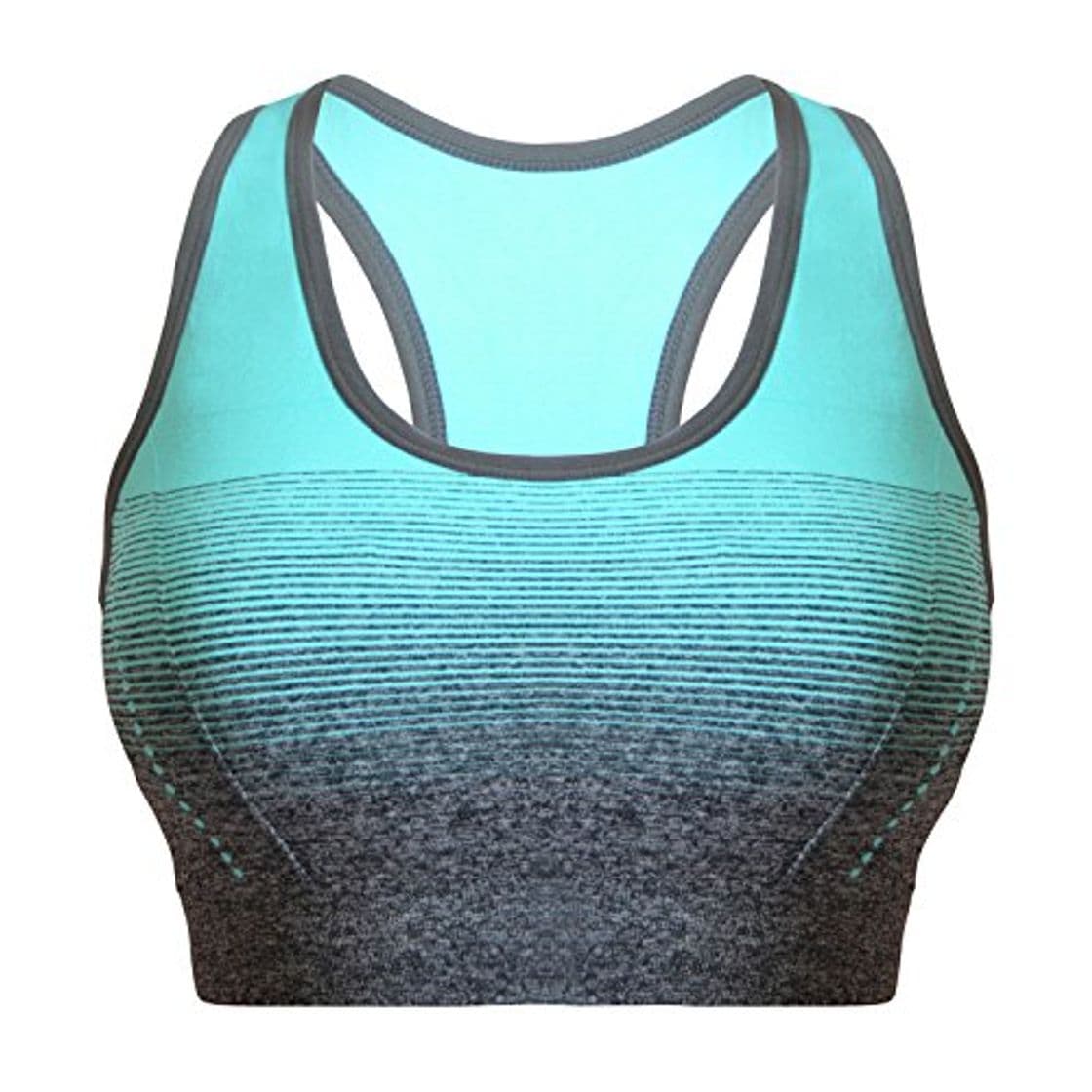 Producto Libella Mujer Sujetador Deportivo Push Up Bustier con Amplio Correas Fitness Yoga