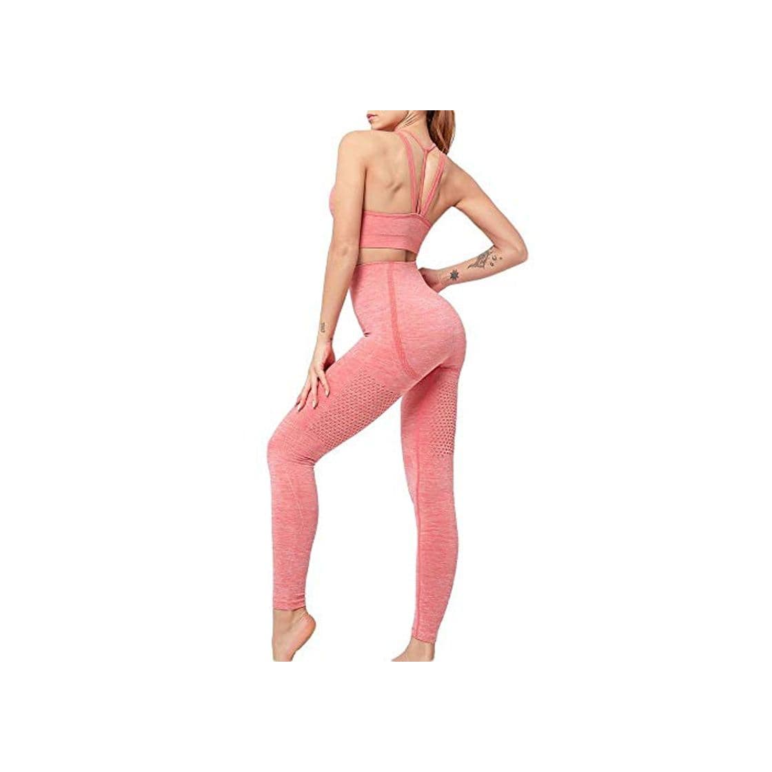 Product wksee Yoga Mujer Fitness Conjunto De Yoga Sin Costuras Gimnasio para Mujer